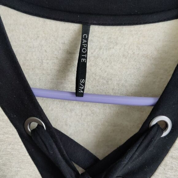 Capote faux fur poncho - Picture 3 of 8